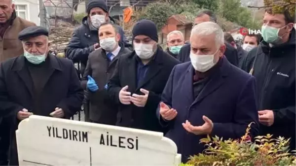 Binali Yıldırım'ın kayınvalidesi toprağa verildi