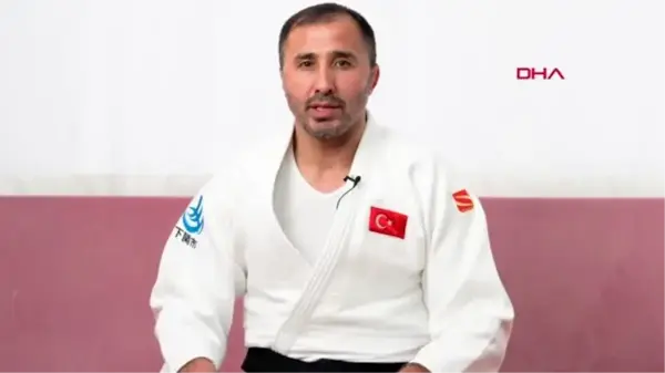 SPOR Judo Federasyonu Başkanı Sezer Huysuz, spor yaparak kangallarıyla vakit geçiriyor