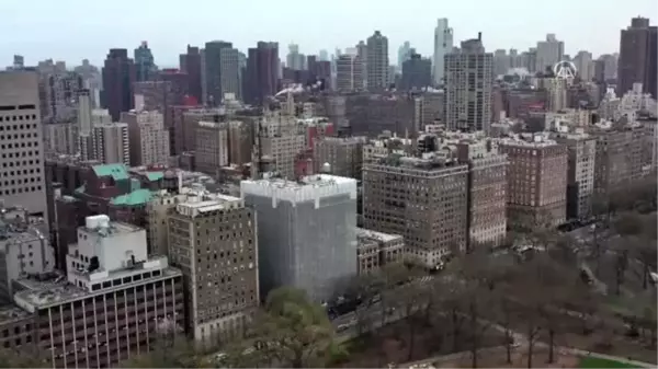 Central Park'ta koronavirüs nedeniyle ilk yardım hastanesi kuruldu - NEW