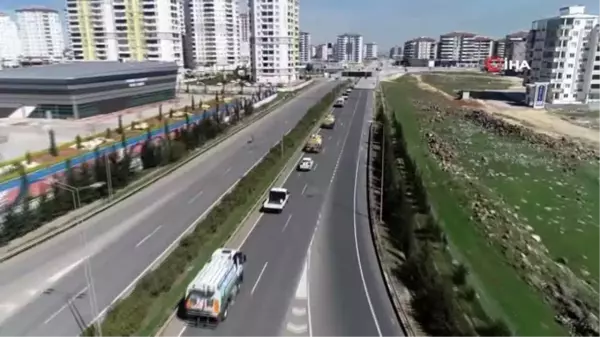 Şahinbey'in temizlik ordusu görev başında