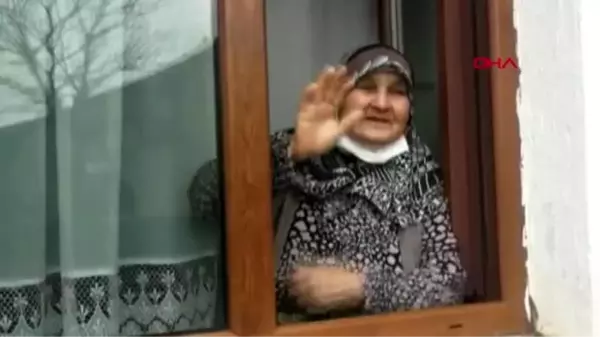 80 yaşındaki Nazmiye nine, koronavirüsü yendi