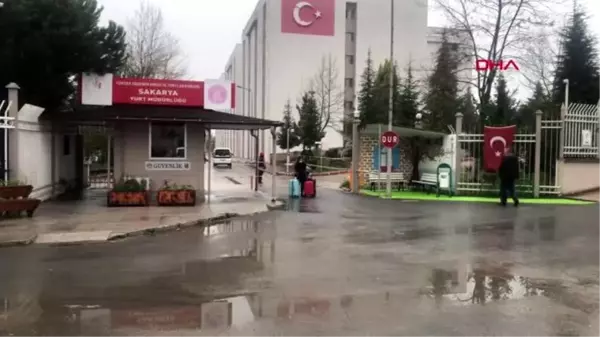 Sakarya'daki yurtlarda karantina süresi bitenler, evlerine gönderiliyor