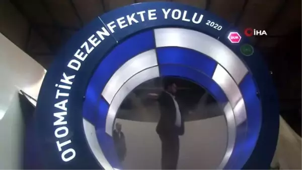 Bu da 'Otomatik Dezenfekte Yolu'