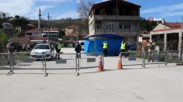 Maltepe Mahallesi karantinanın 9'uncu gününde