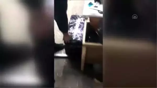 Fatih'te kaçak üretilen maskelere el konuldu