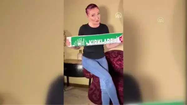 Candan Erçetin'den Kırklarelili hemşehrilerine 