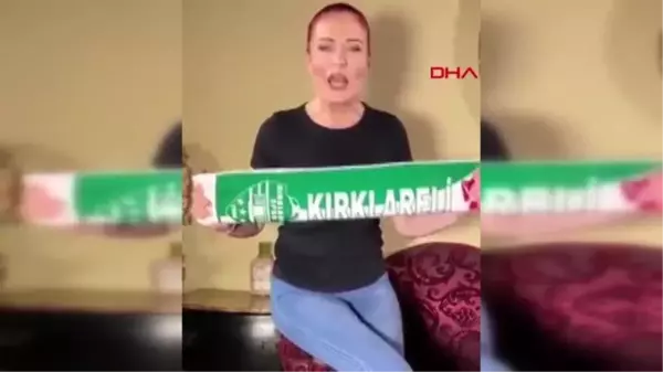 KIRKLARELİ Candan Erçetin'den Kırklarelililere, 'Evde kal' çağrısı