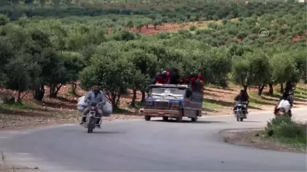 İdlib'de ateşkesten sonra evlerine dönenlerin sayısı 120 bine yaklaştı