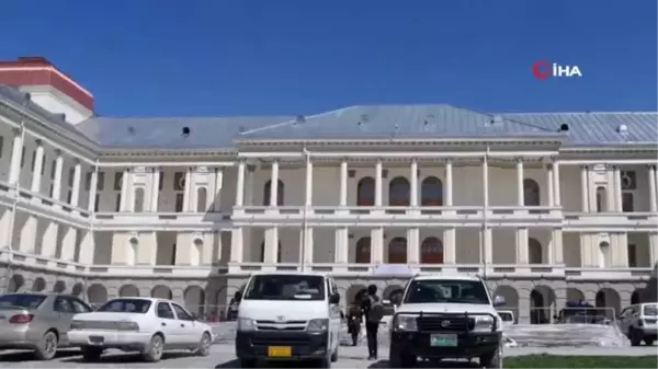 Afganistan'daki Darul Aman Sarayı, Covid-19 nedeniyle hastaneye dönüştürüldü