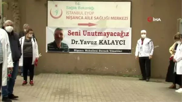 Korona virüsten vefat eden Dr. Yavuz Kalaycı görev yaptığı yerde anıldı