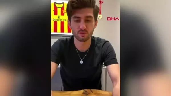 SPOR Göztepeli Soner Aydoğdu'dan 'tatlı' mesajlar