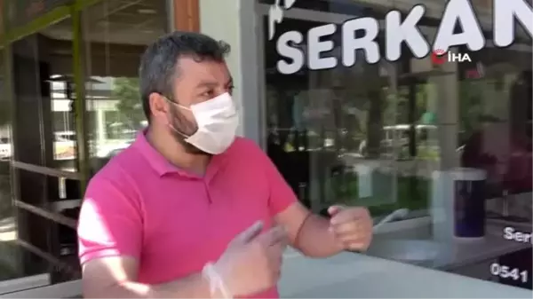 Korona virüs nedeniyle açamadığı iş yeri için bir şok da mal sahibinden yaşadı