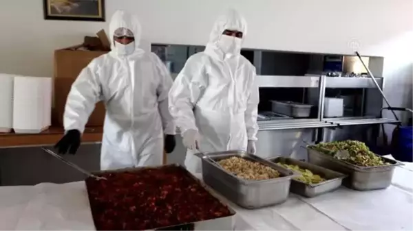 Bingöl Belediyesi sağlık çalışanlarına iftar ve sahurda yemek veriyor