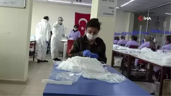 Günde 15 bin maske üretiyorlar