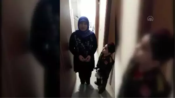 Karantinaya alınan kadından Milli Dayanışma Kampanyası'na destek