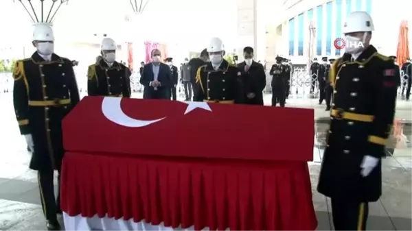 Şehit Jandarma Uzman Çavuş Ankara'da son yolculuğuna uğurlandı