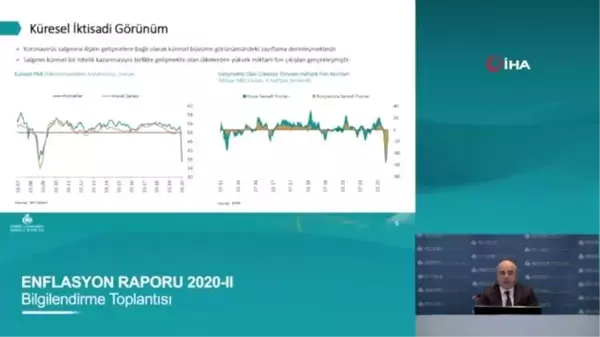 TCMB Başkanı Uysal 2020-2021 enflasyon tahminlerini açıkladı