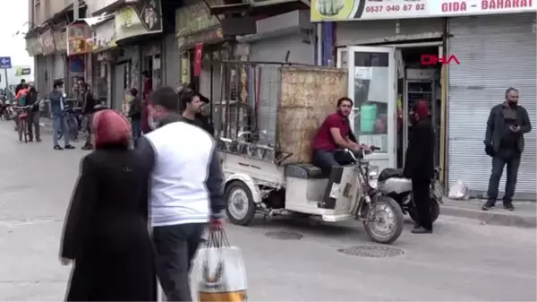 Konya'da sokağa çıkma yasağında alışveriş yoğunlu