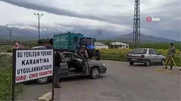 Kahramanmaraş'ta bir mahalle karantinaya alındı