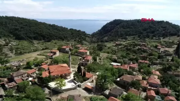 ÇANAKKALE Mimarisini koruyan Adatepe'de, virüsten de koruyor