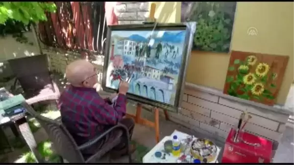 Ressam Çeşmeci'den, Kaymakam İbrahim Ethem Akıncı anısına tablo