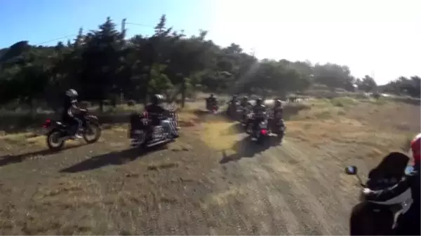 Bodrum'da motosiklet tutkunlarından Türk Kızılay'a kan bağışı