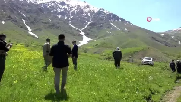 Terörden temizlenen yaylada doğa yürüyüşü