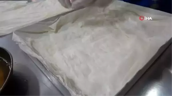 Ustasından baklava yapımının püf noktaları