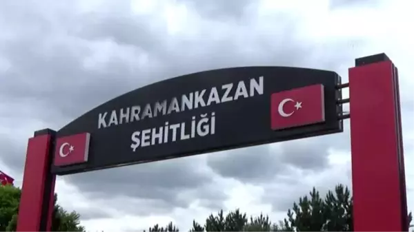 Kahramankazan'da şehitlik ve şehit aileleri ziyaret edildi