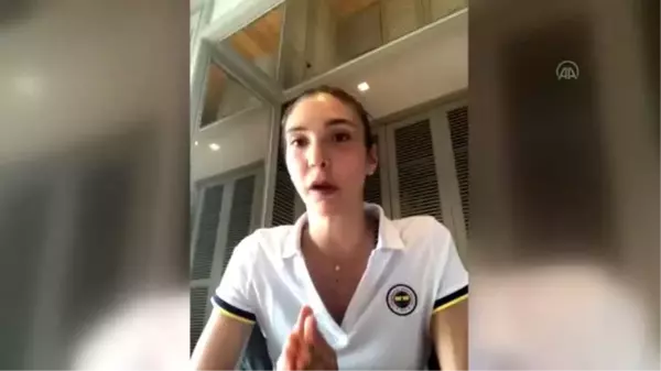 Milli voleybolcu Naz Aydemir Akyol'dan bayram mesajı