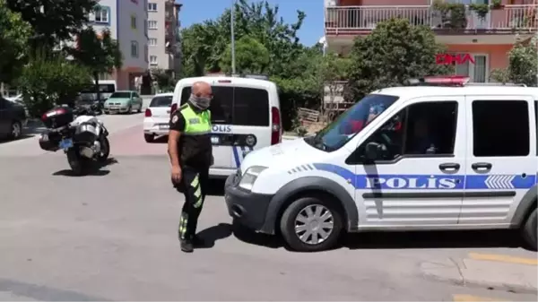 Kimliğini polise bırakıp kaçtı, apartman bahçesinde saklanırken yakalandı