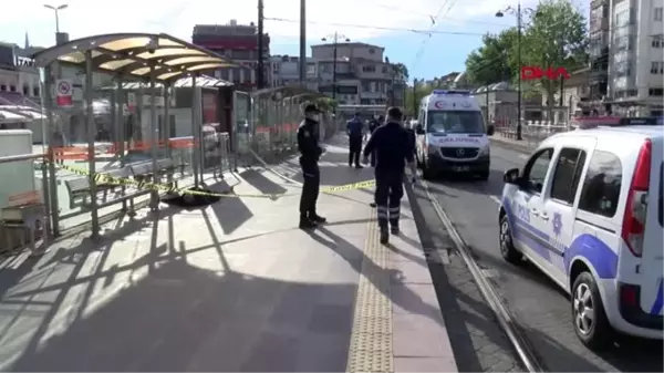 BEYAZIT TRAMVAY DURAĞI'NDA CESET BULUNDU