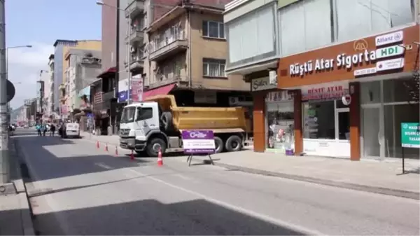 Hasar gören doğal gaz borusundan çıkan gaz panik yarattı - ORDU