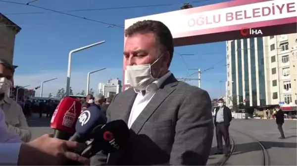 İstiklal Caddesi'nde zabıtalar arasında gerginlik