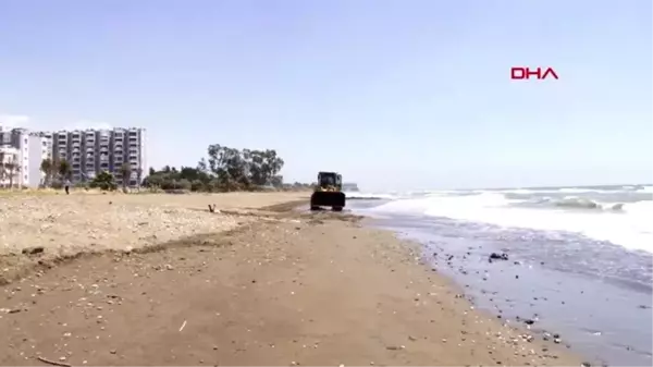 Mersin sahillerinde temizliğe 'caretta caretta' hassasiyeti