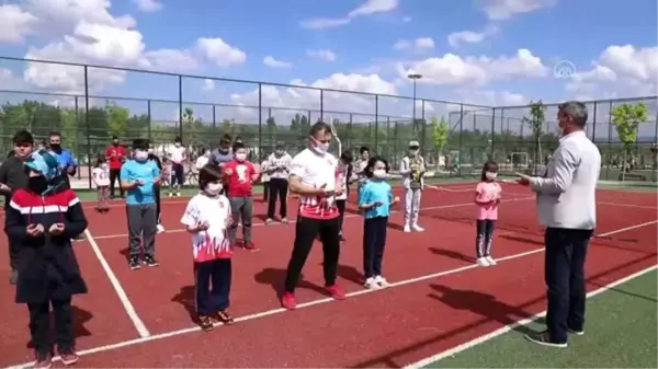 Çubuk Belediyesi Engelsiz Spor Kulübü sporcuları antrenmanlara başladı