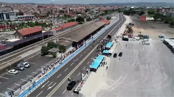 Balıkesir'de trafiği rahatlatacak alternatif yol açıldı