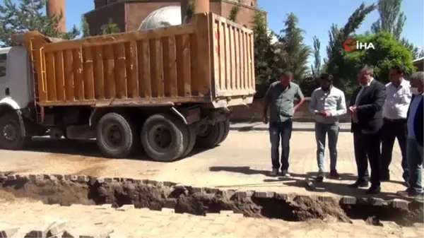 Ahlat'ta doğalgaz çalışmaları başladı