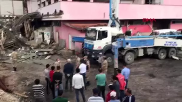 Amasya'da entegre et tesisinde göçük: 4 yaralı