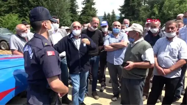 Bolu'da yaylalarda izinsiz çekilen tel örgü ve çitler yıkıldı