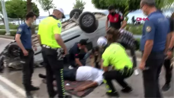 Polis, telefonda kazazedenin eşini sakinleştirdi