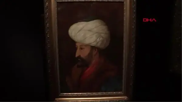 FATİH SULTAN MEHMET'İN İLK DEFA SERGİLENECEK PORTRESİ SANATSEVERLERLE BULUŞMAYA HAZIRLANIYOR.