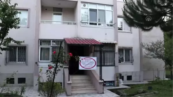 Bir apartman Kovid-19 nedeniyle karantinaya alındı