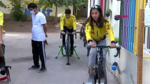 DİYARBAKIR BİSİKLET SPORCULARI 3 AY SONRA YENİDEN PEDAL ÇEVİRİYOR