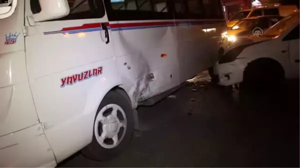 Trafik kazası: 1 yaralı