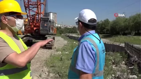 Esenyurt'ta sele neden olan Haramidere'nin ıslahı için çalışmalar başladı