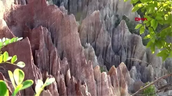 Tokat'ta bulunan 'Dilim kayalar' keşfedilmeyi bekliyor