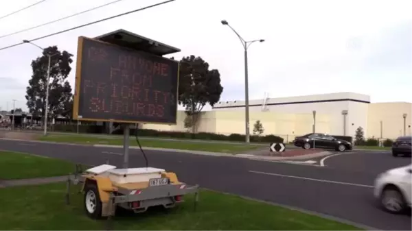 Melbourne'daki yeni Kovid-19 vakalarında rekor artış kaydedildi