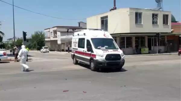 Ambulans ile otomobil çarpıştı: 2 yaralı