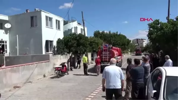 Çanakkale'de ev yangını: 1'i ağır 2 kardeş yaralı